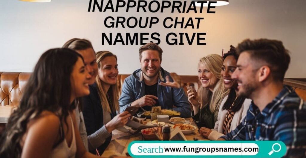 Funny and inappropriate group chat names for friends - creative, cheeky, and hilarious options for every occasion.