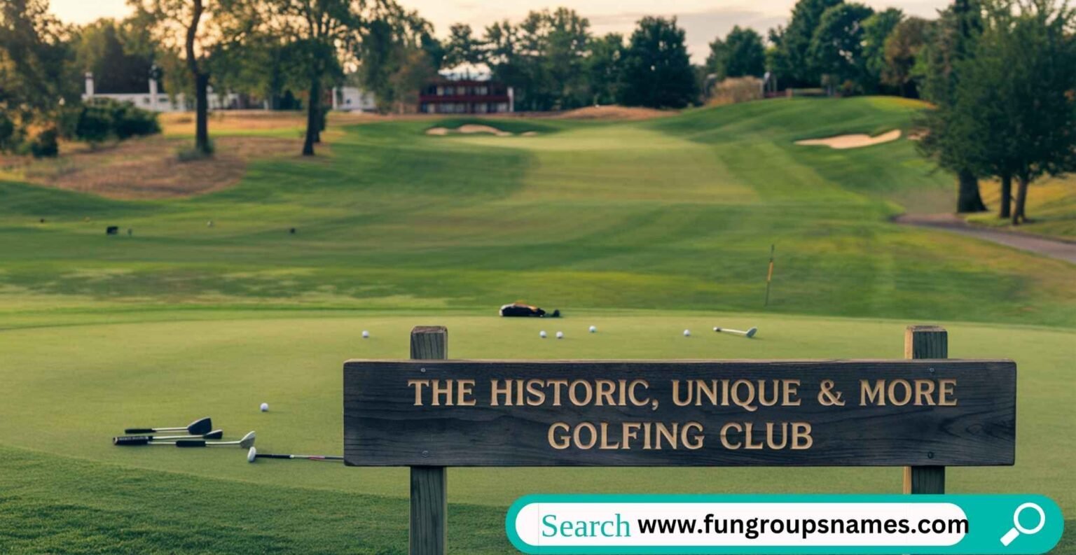 A collection of 375 golfing club names, featuring a variety of traditional, modern, and unique options for golf courses seeking the perfect name.