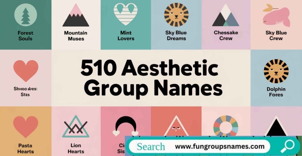 510 Aesthetic Group Names – Unique and Trendy Name Ideas for Any Group