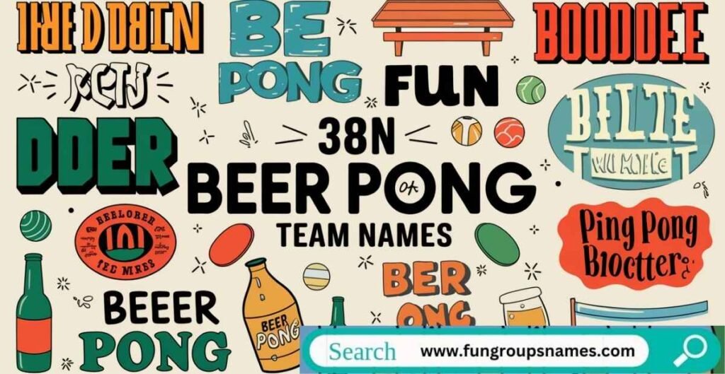 Mysterious and intriguing beer pong team names for players who love a little suspense.