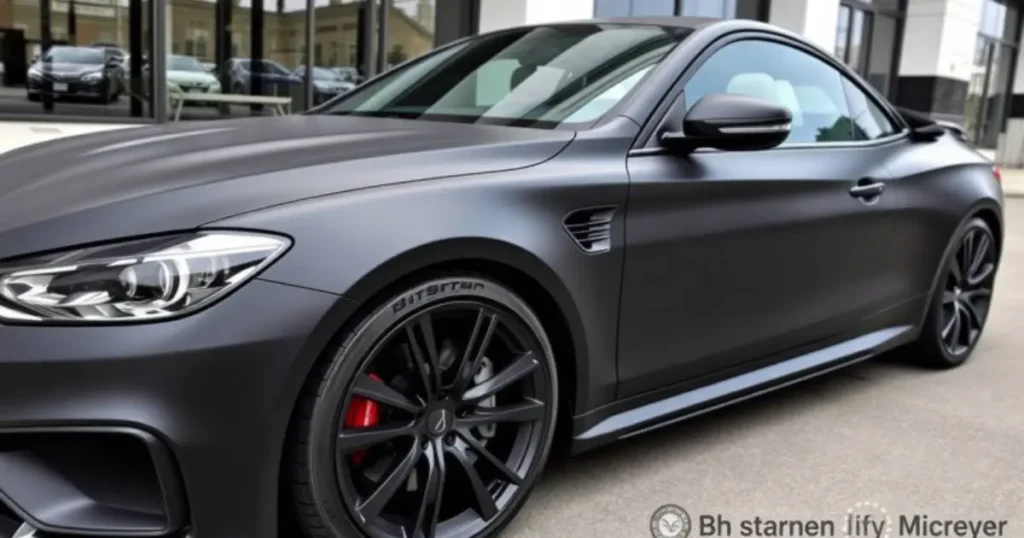 Matte Black Wrap Magic Transform Your Ride with Bold Style & Sleek Finish